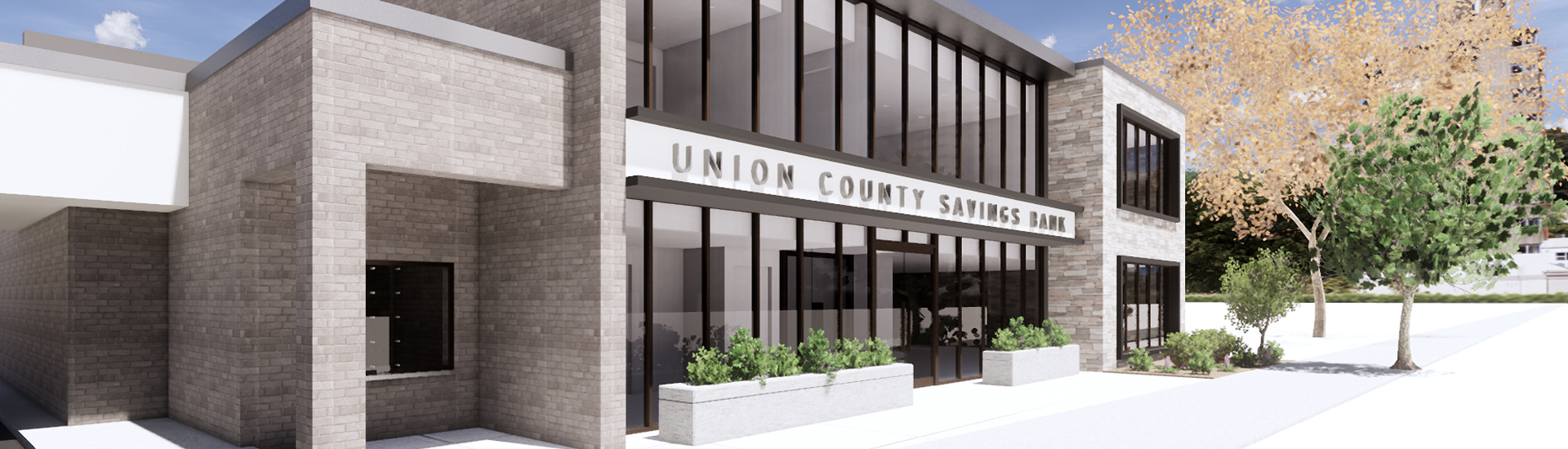 Union County Savings Bank front of the building