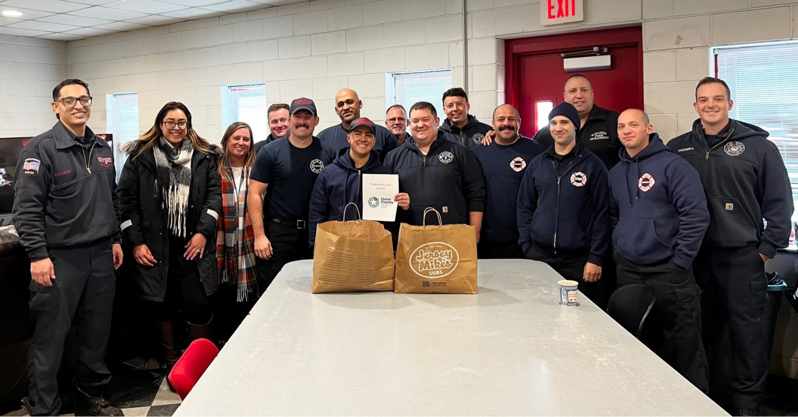 Jersey Mike’s from UCSB Brings More Smiles to Fire Stations