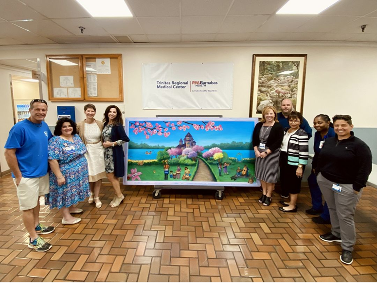 Trinitas Regional Medical Center Mural Donation